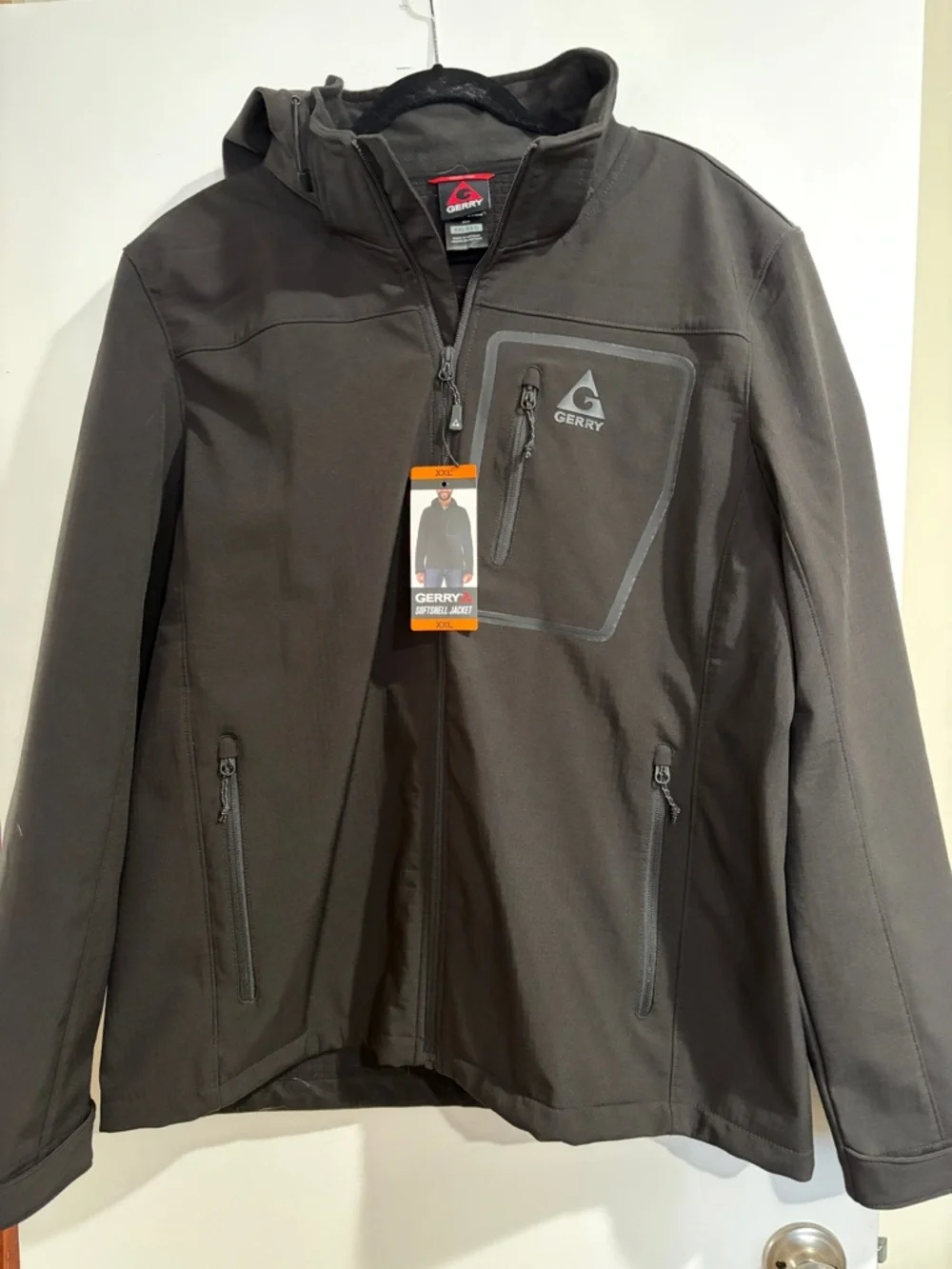 Gerry Men's Hooded Softshell Jacket - Picture 1 of 4